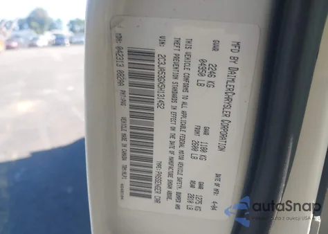 2005 Chrysler 300 Touring z USA, uszkodzony, nr VIN 2C3JA53GX5H131452